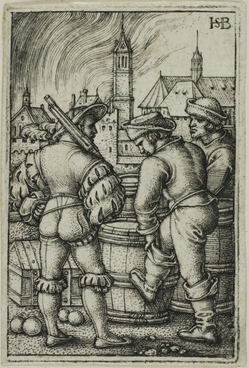 Vakten nær kruttønnene av Hans Sebald Beham