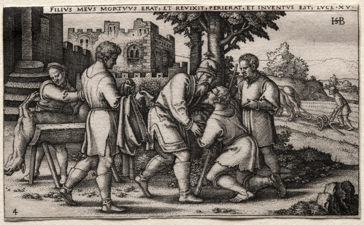 The Prodigal Son: Return of the Prodigal Son av Hans Sebald Beham