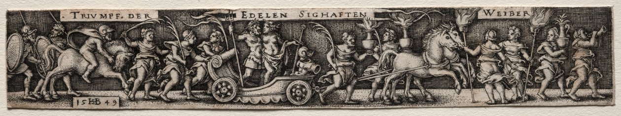 Kvinnenes triumf av Hans Sebald Beham