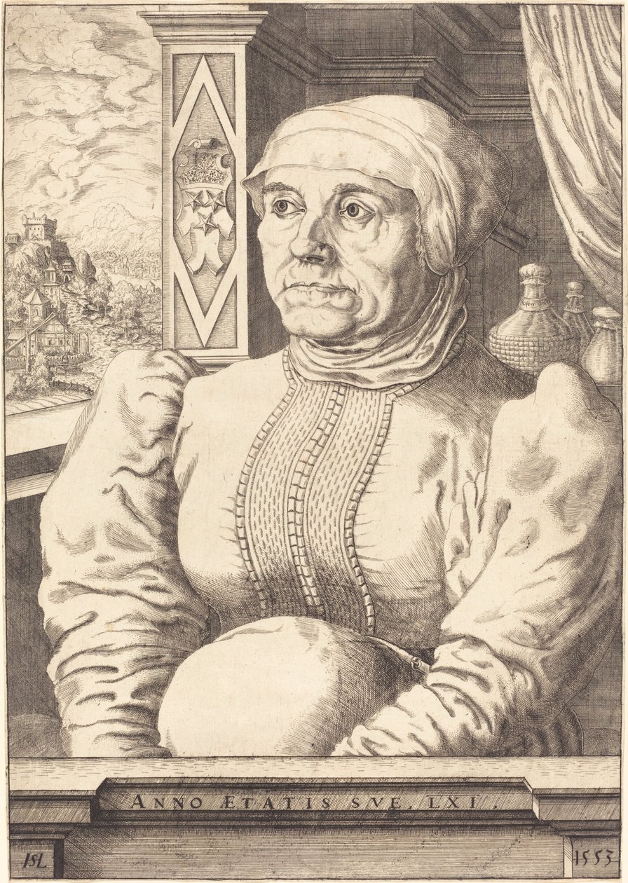 Felicity von Eckh Freyberg, 1553. av Hans Sebald Lautensack