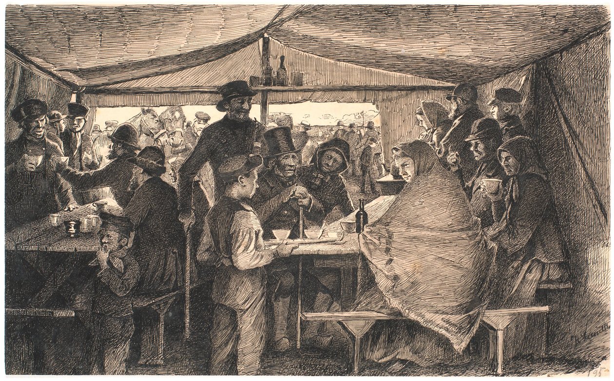 Et markedstelt av Hans Smidth