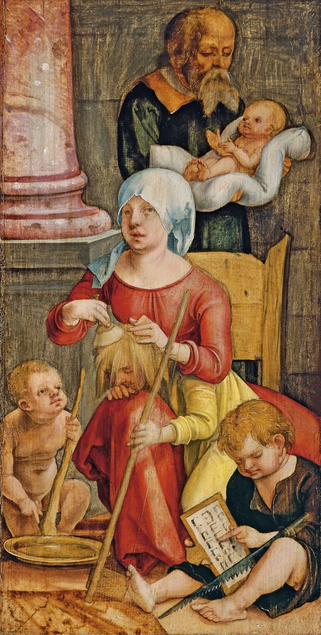 Mary Salome og hennes familie, 1515 av Hans Suess Kulmbach