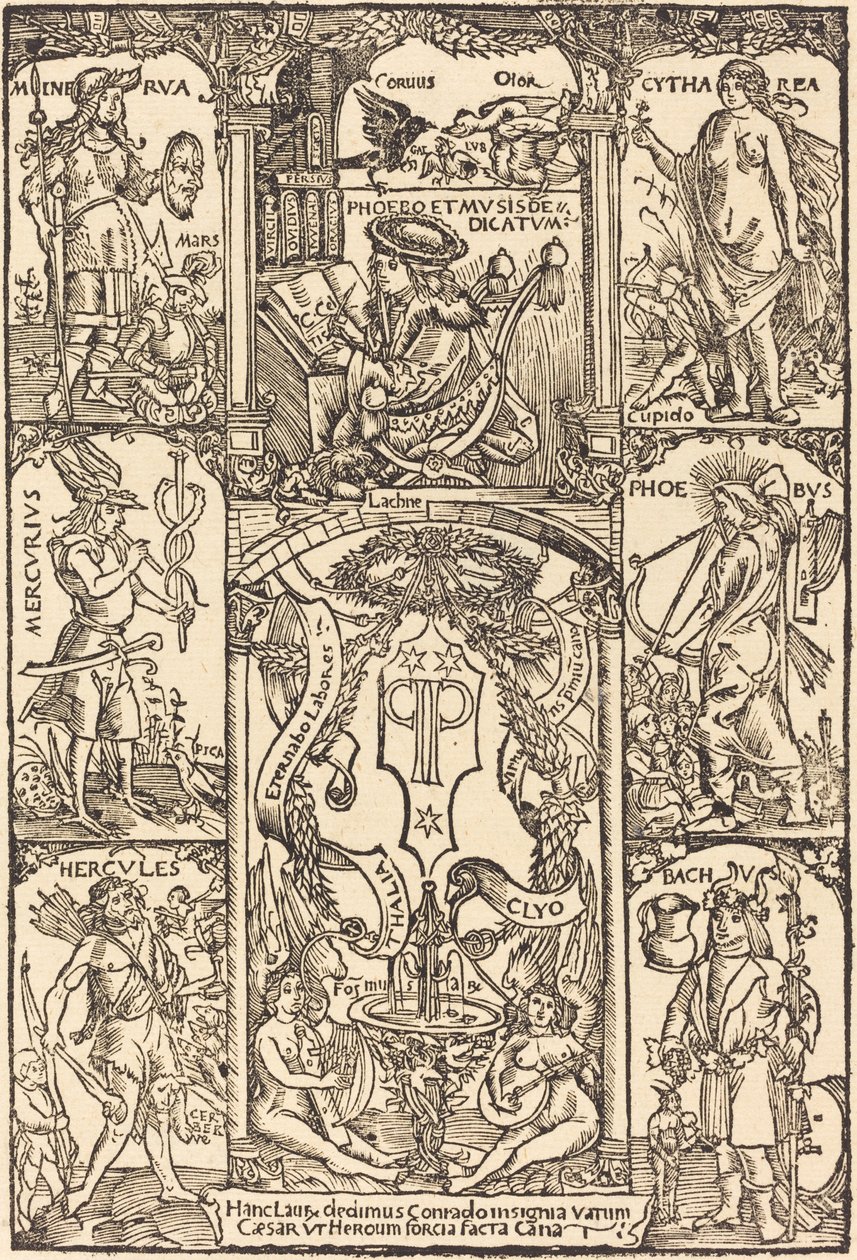 Celtes omgitt av greske og romerske guder av Hans Süss von Kulmbach