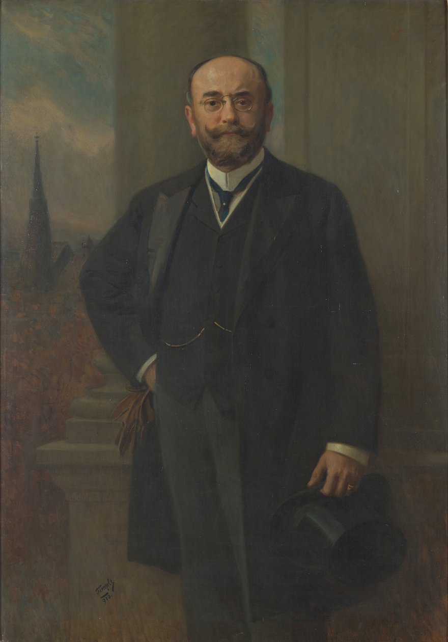Borgmesteren i Wien Dr. Richard Weisskirchner av Hans Temple