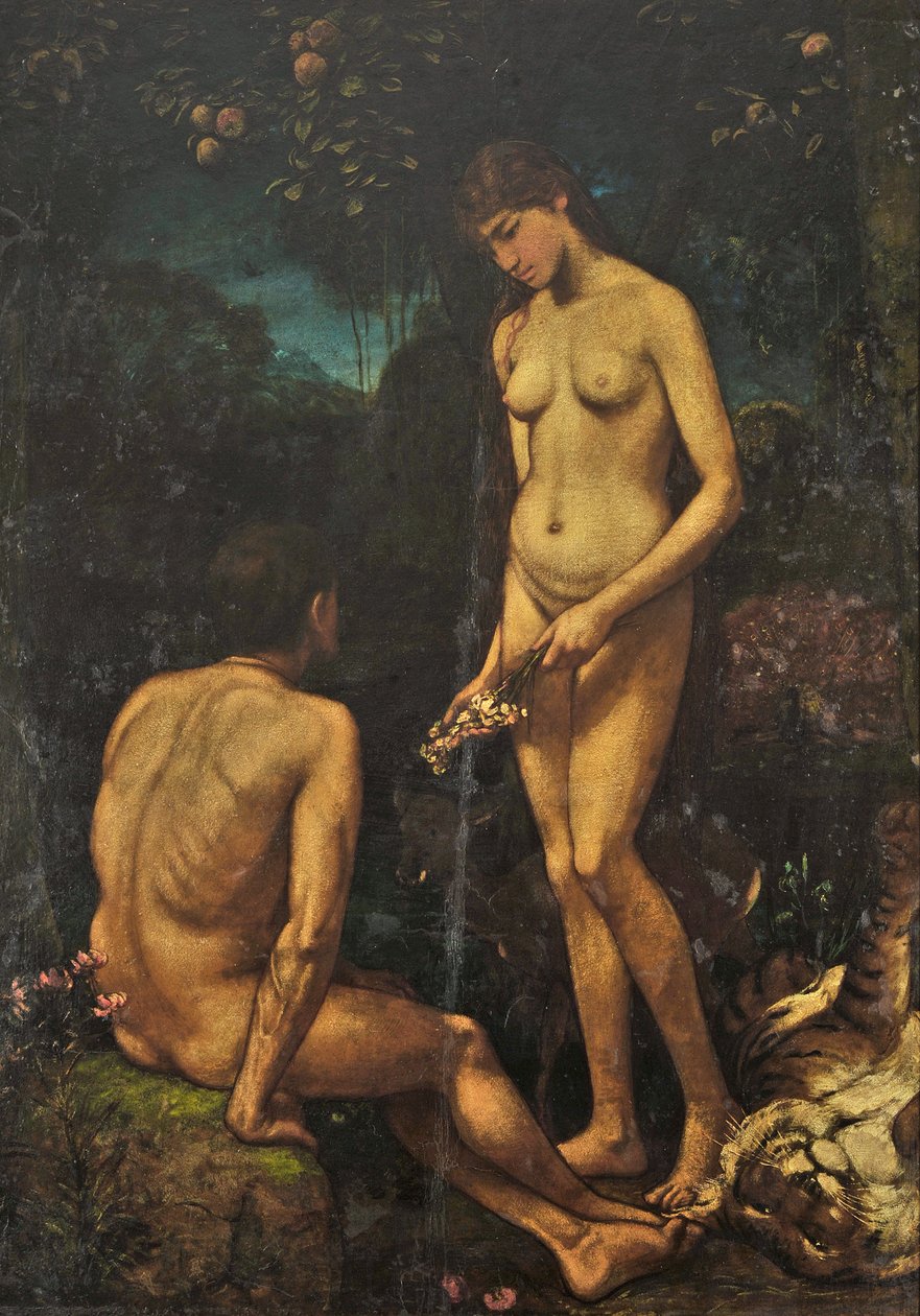 Adam og Eva av Hans Thoma