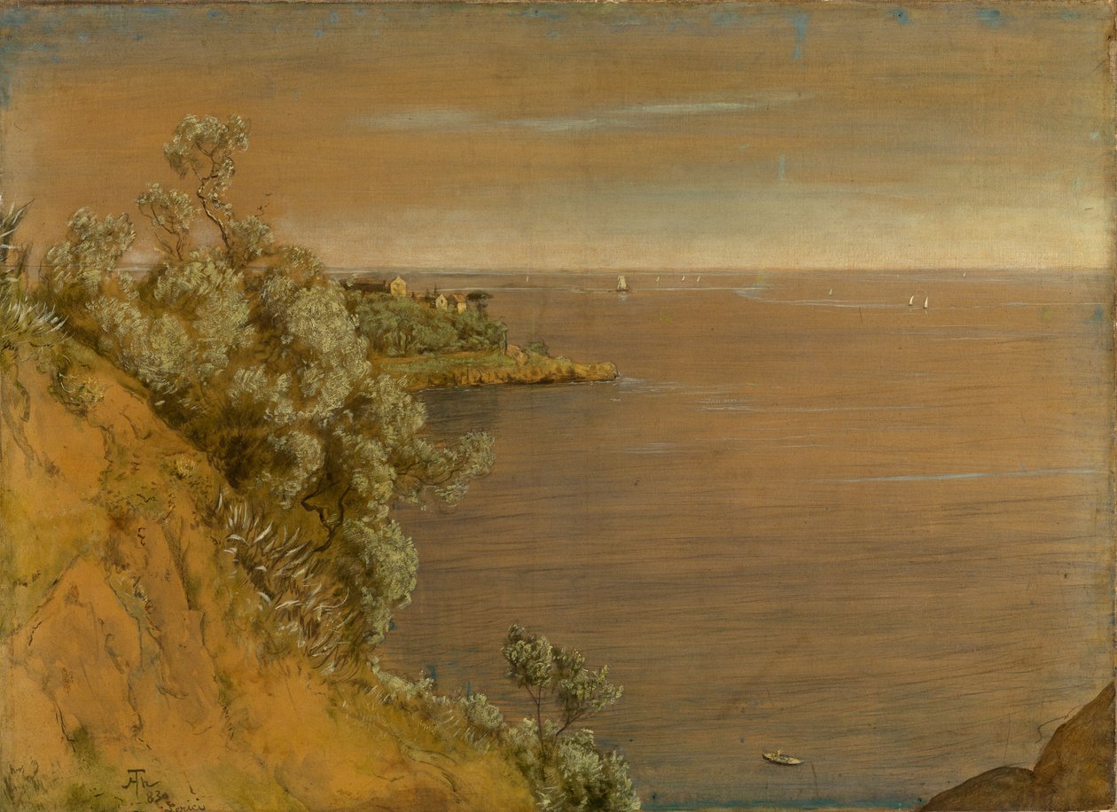 Ved Lerici ved La Spezia-bukten av Hans Thoma