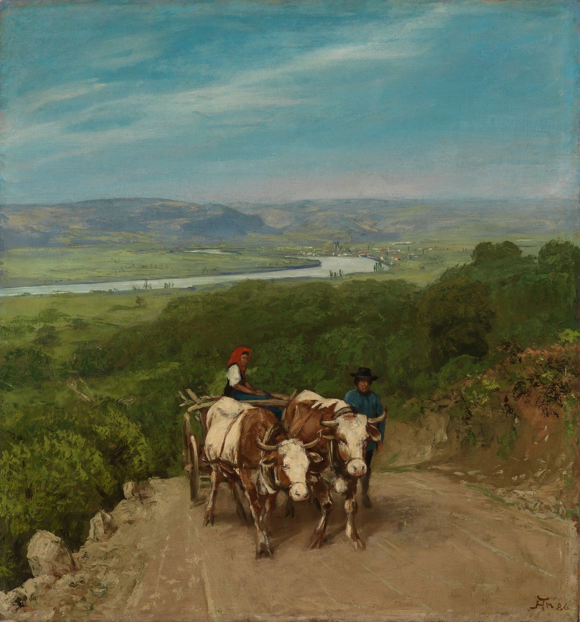 Oppover av Hans Thoma
