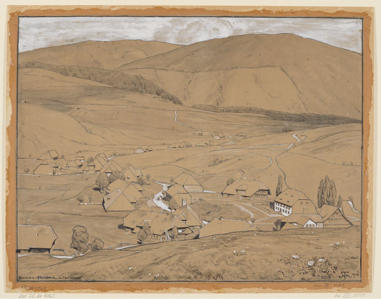 Bernau-Oberlehen av Hans Thoma