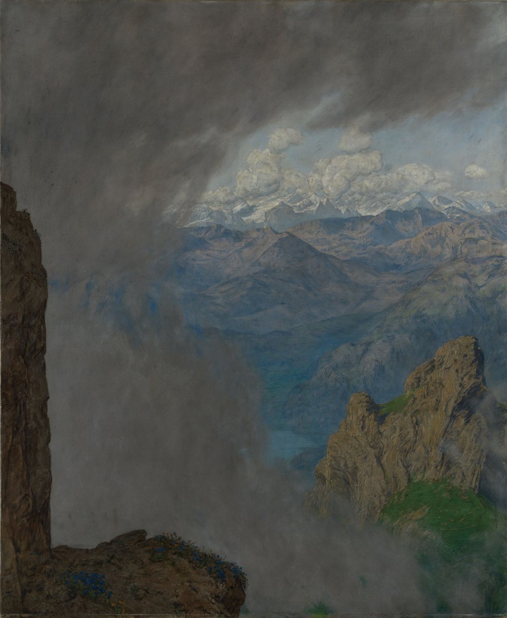 Utsikt fra Pilatus av Hans Thoma