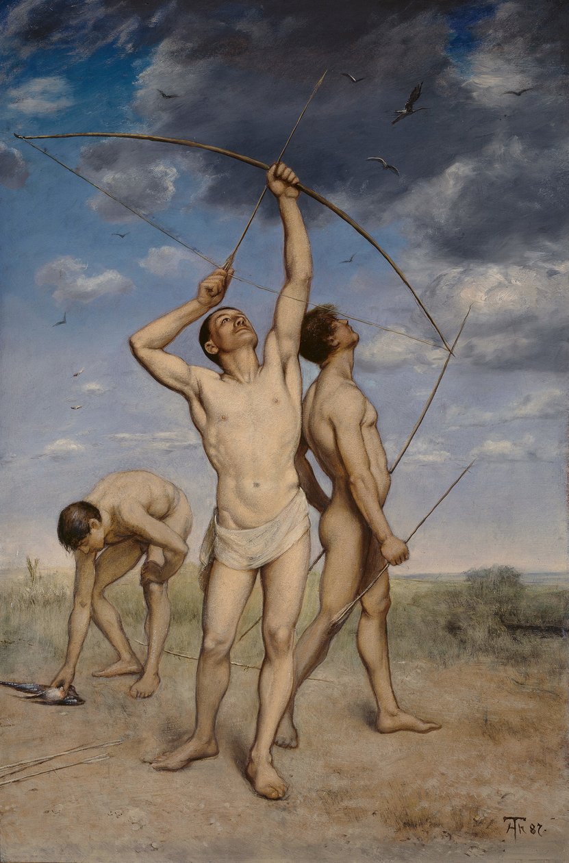 Bueskyttere av Hans Thoma