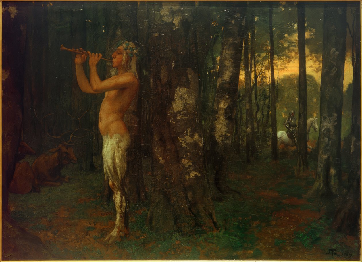 Skumring i skogen av Hans Thoma