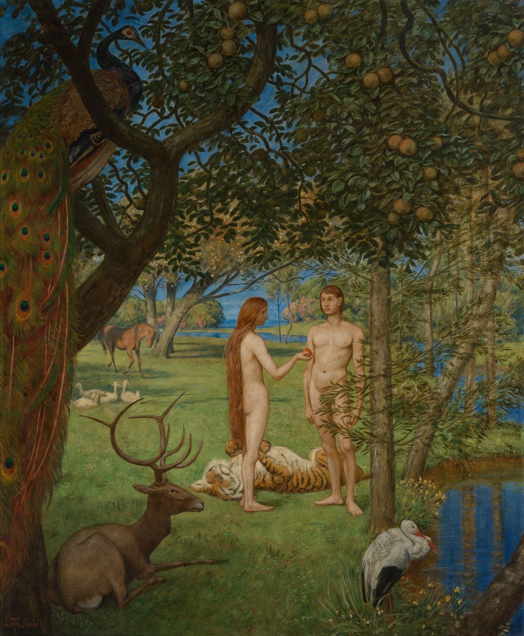 Paradis av Hans Thoma
