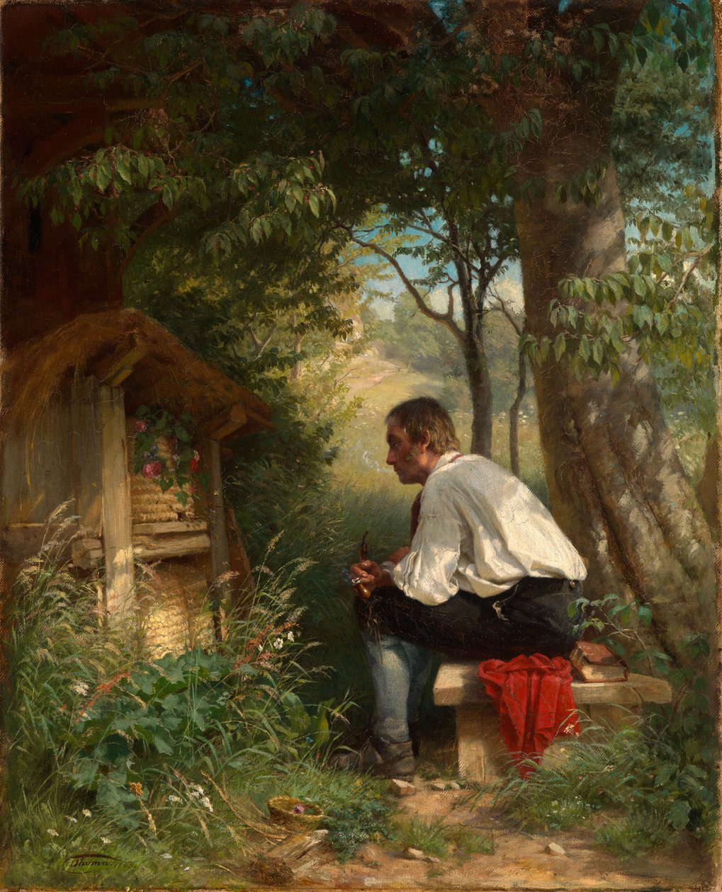 Bienes venn av Hans Thoma
