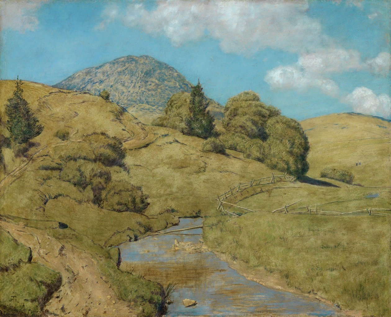 Blössling ved Bernau av Hans Thoma
