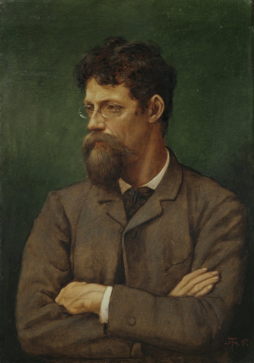 Der maler Albert Lang av Hans Thoma
