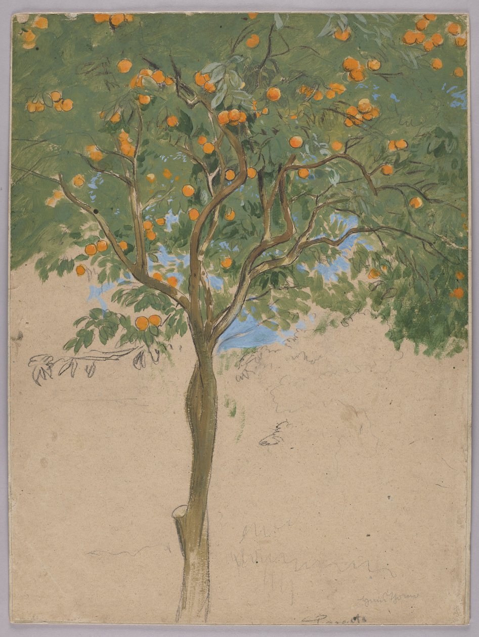 Appelsintre av Hans Thoma