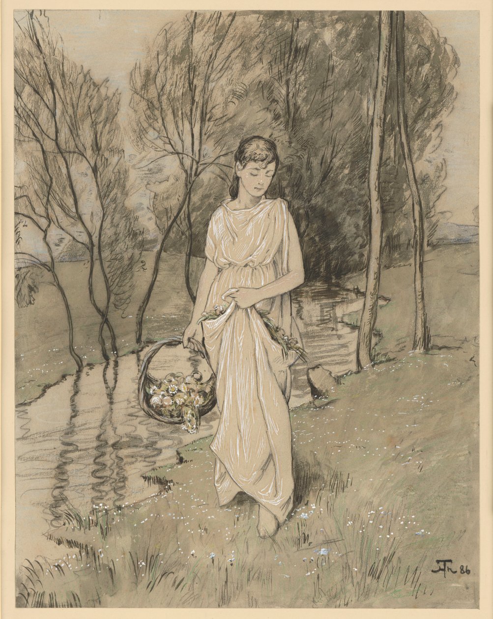 Flora av Hans Thoma