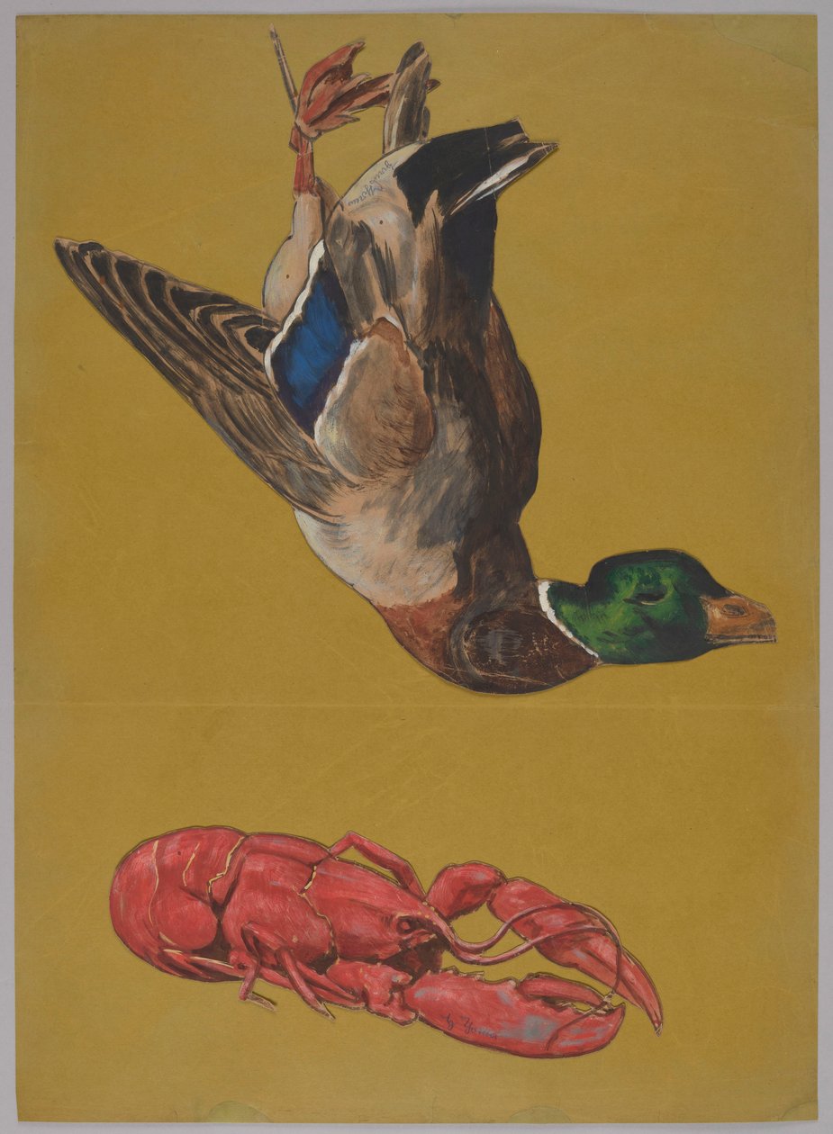 Hummer - Studie til et maleri av Hans Thoma
