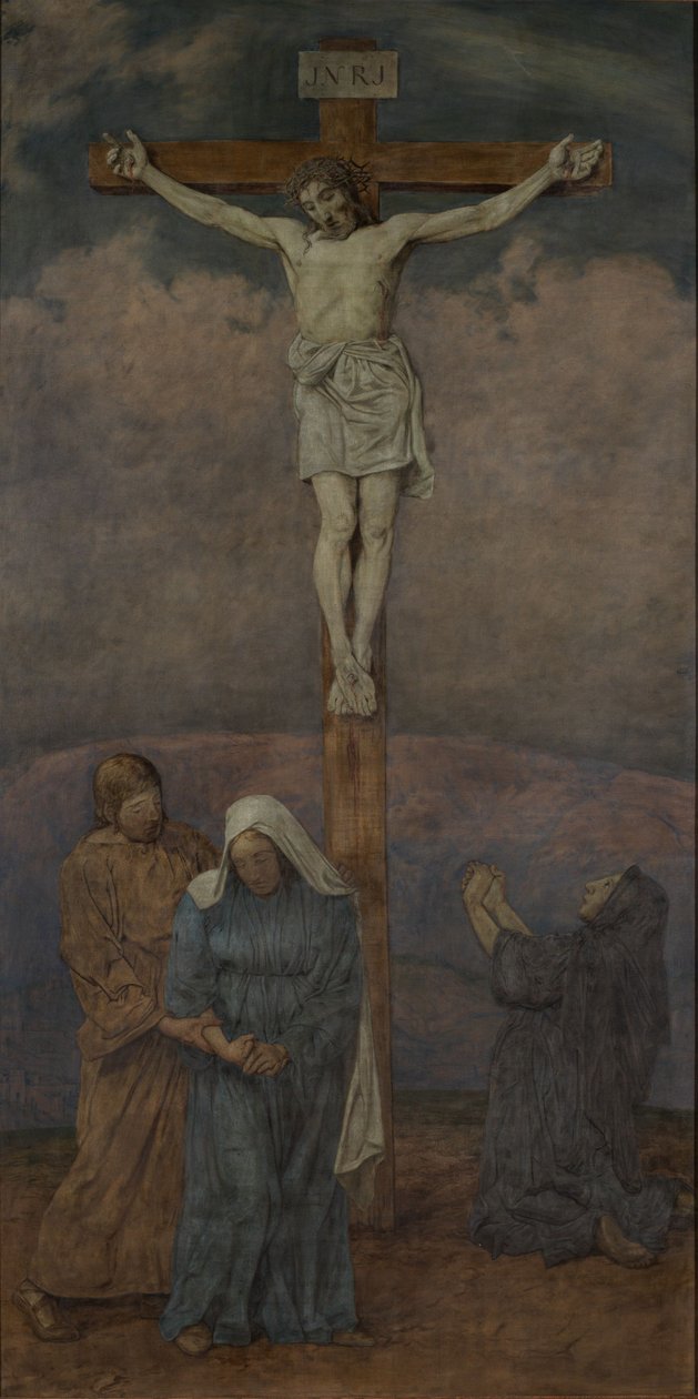 Kristi korsfestelse av Hans Thoma