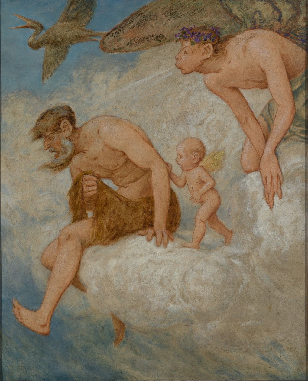 Mars (vindgudene) av Hans Thoma