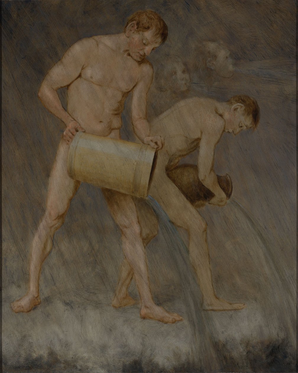 November (regngudene) av Hans Thoma