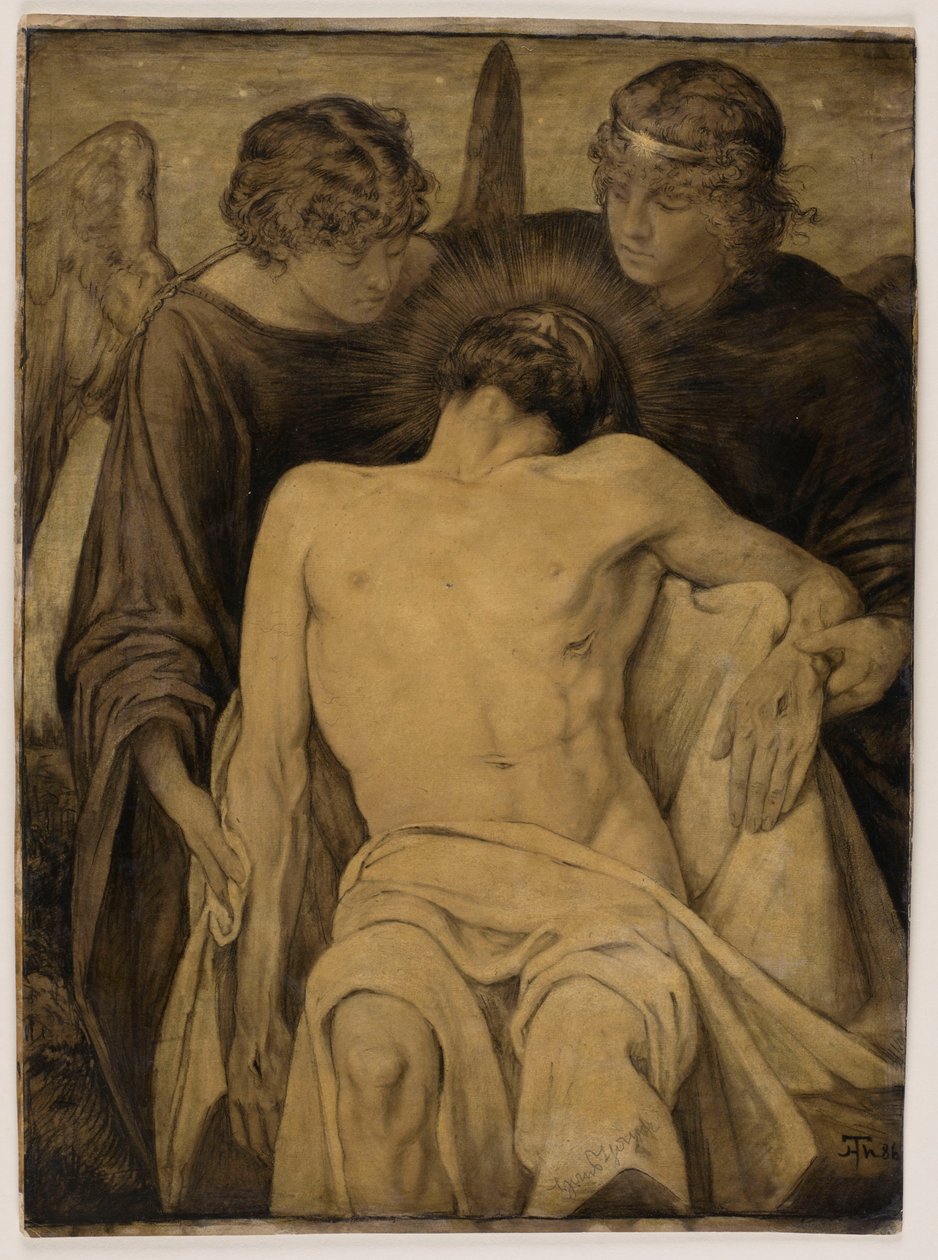 Pietà av Hans Thoma