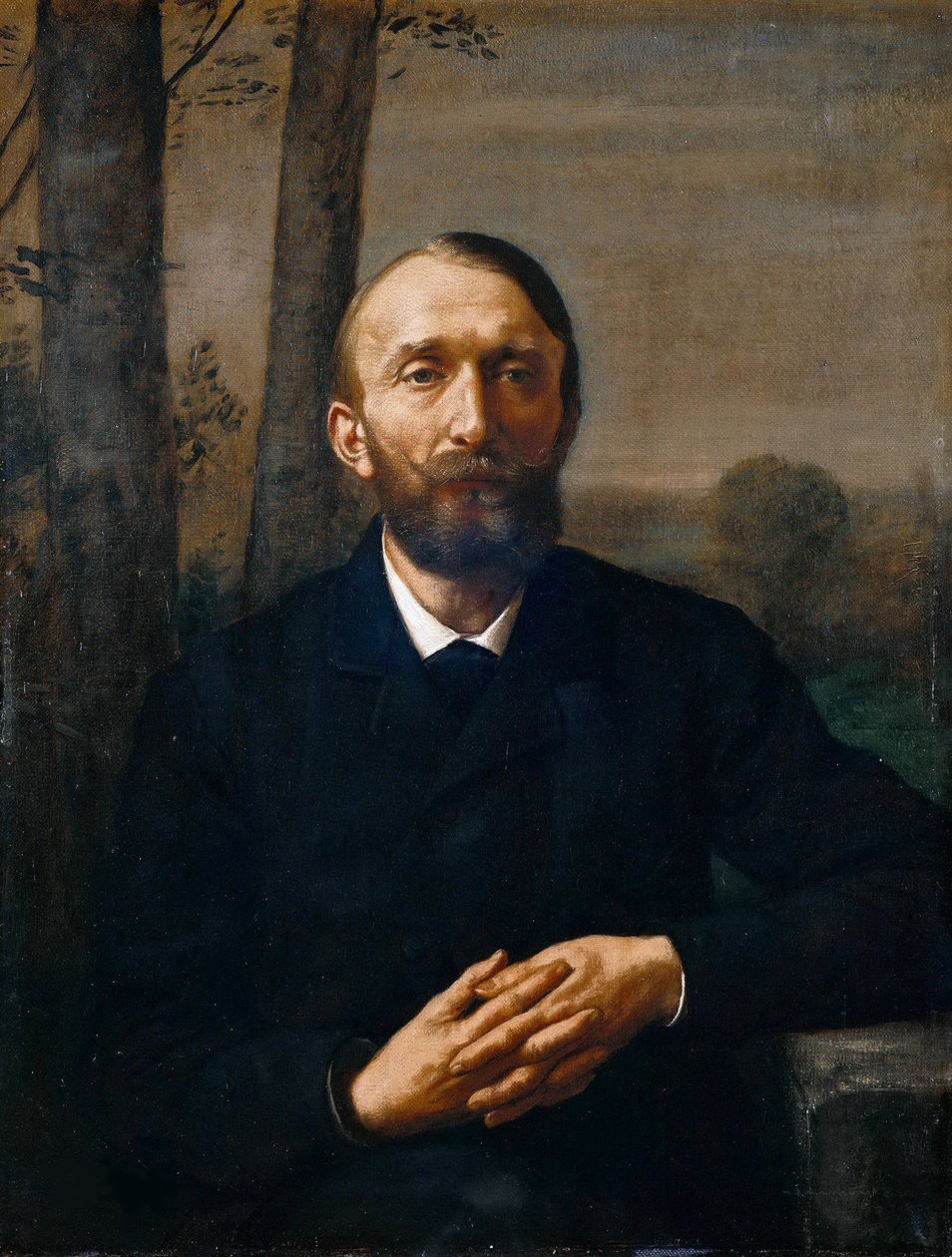 Portrett av Konrad Fiedler 1841-1895, 1884. av Hans Thoma