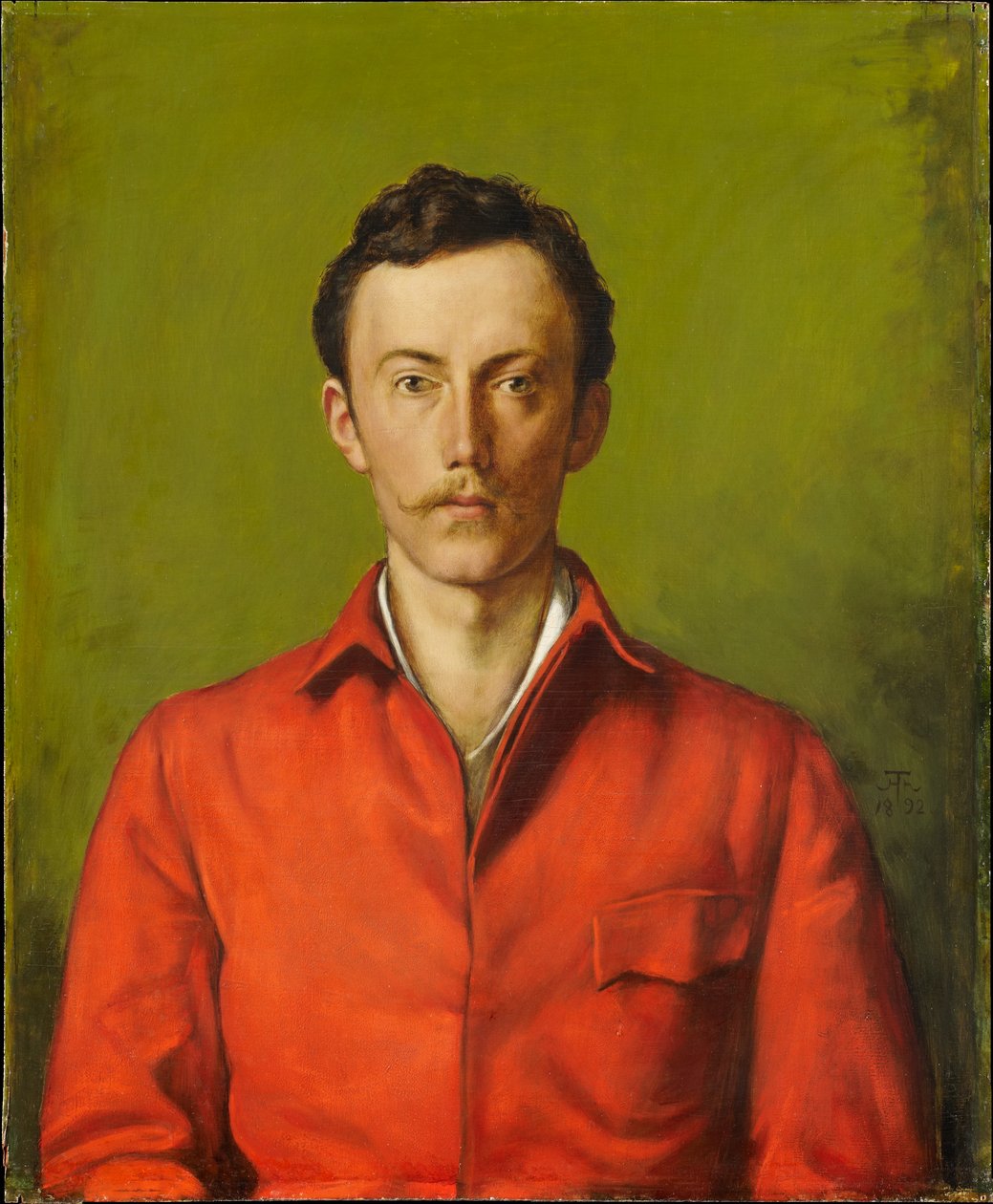 Portrett av prins Fredrik Karl av Hessen av Hans Thoma
