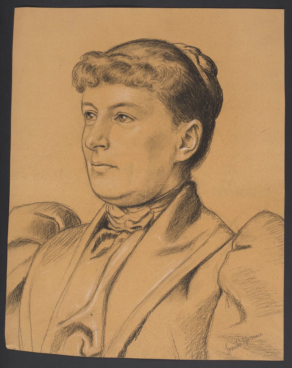 Portrett av en kvinne av Hans Thoma