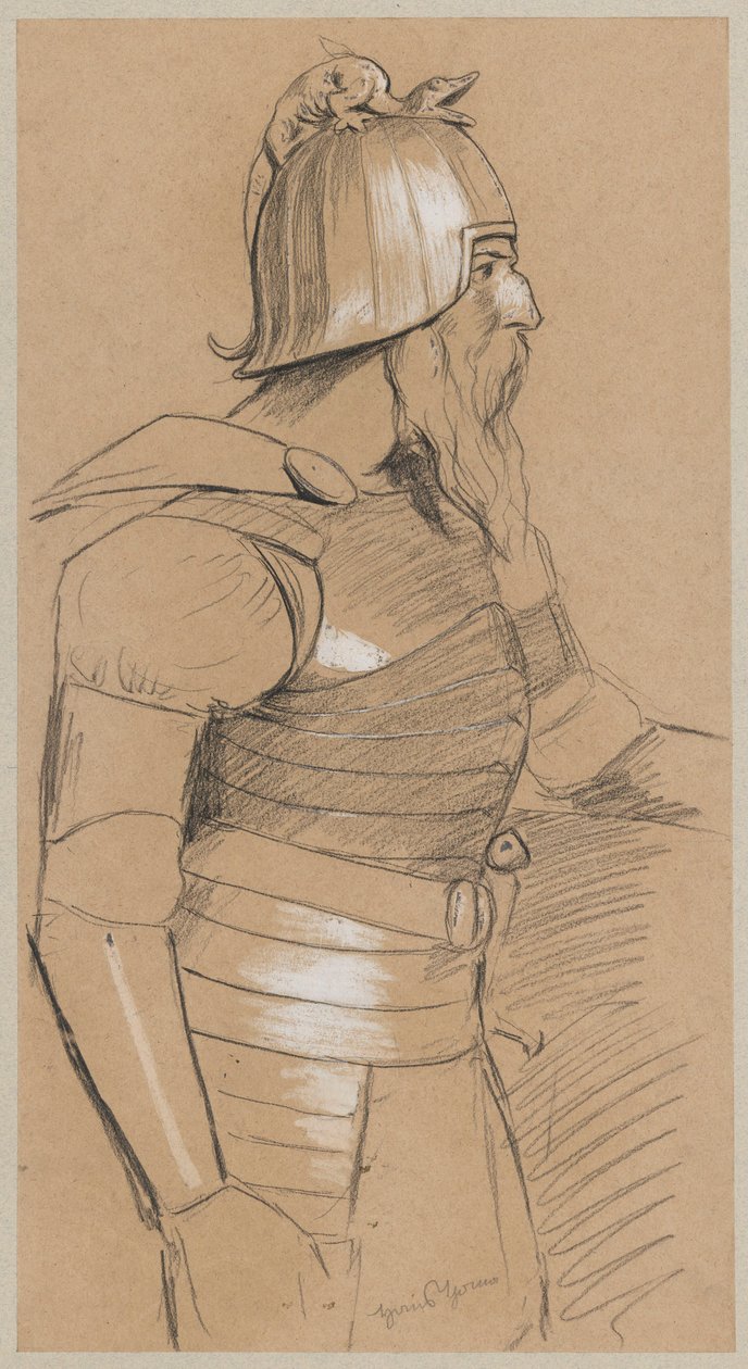 Kostymedesign for Hagen av Hans Thoma