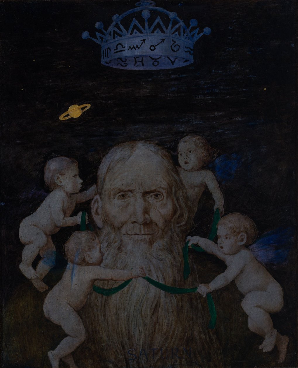 Saturn av Hans Thoma