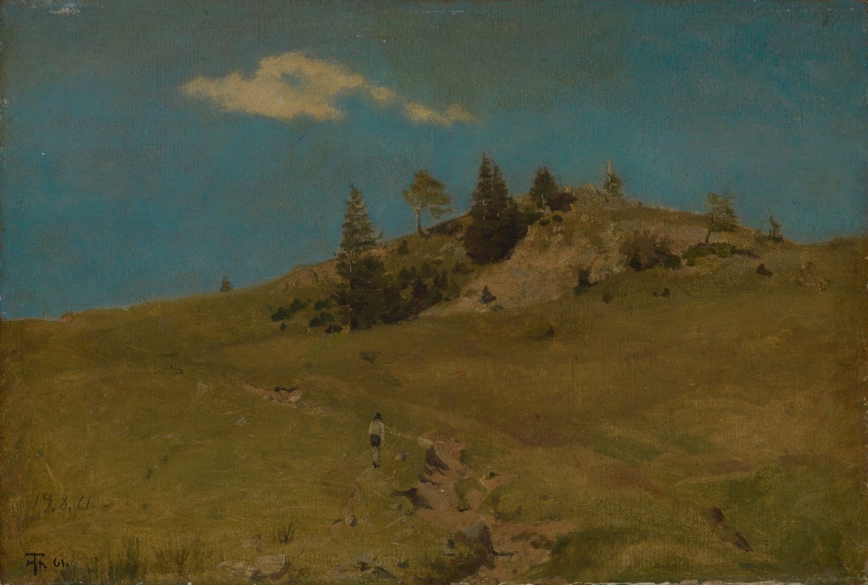 Høyder i Schwarzwald av Hans Thoma