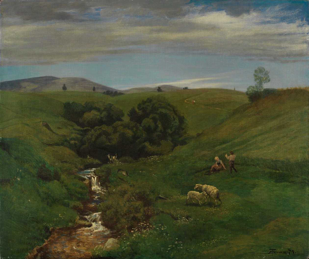 Eng i Schwarzwald av Hans Thoma