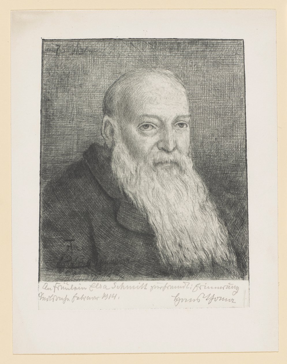 Selvportrett av Hans Thoma