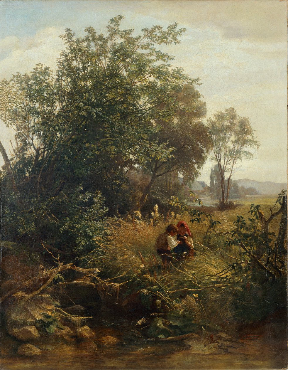 En sommermorgen i Bernauer-dalen av Hans Thoma