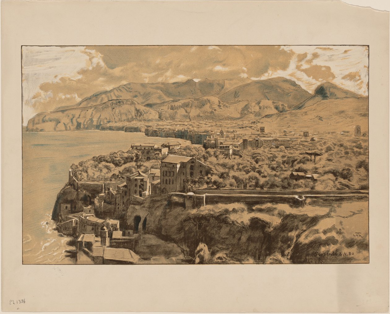 Sorrento av Hans Thoma