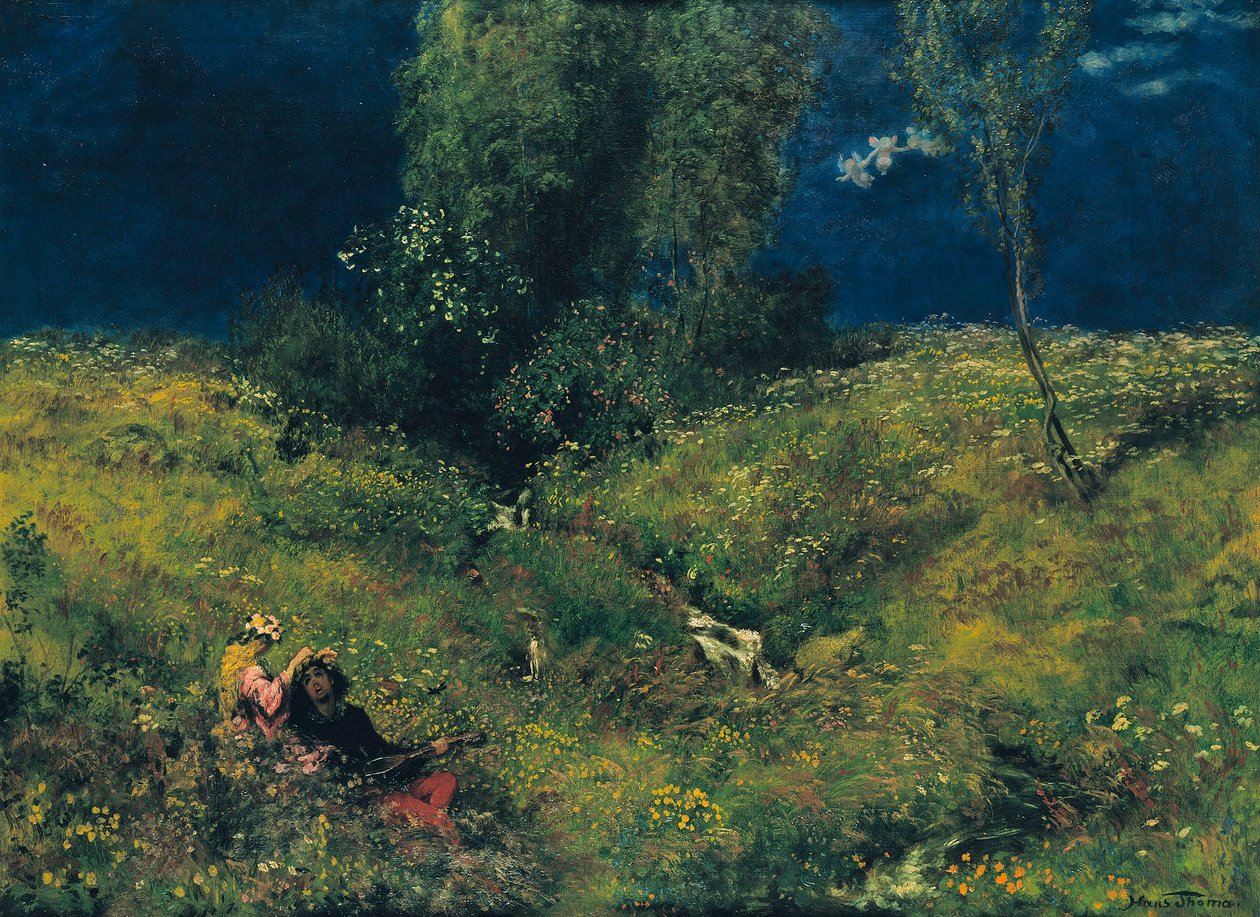 Sommer av Hans Thoma