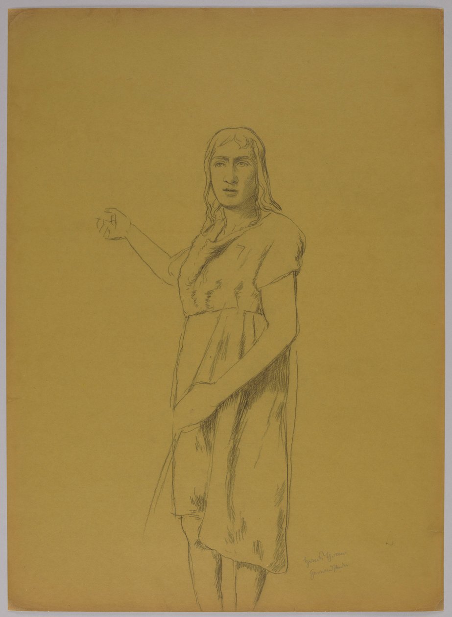 Heiliger Johannes der Täufer av Hans Thoma