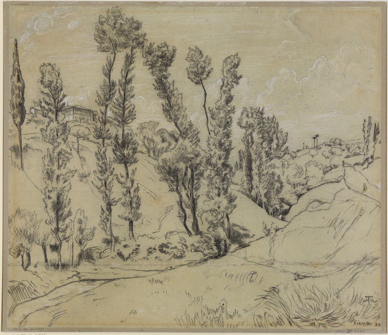 Dalen ved Siena av Hans Thoma
