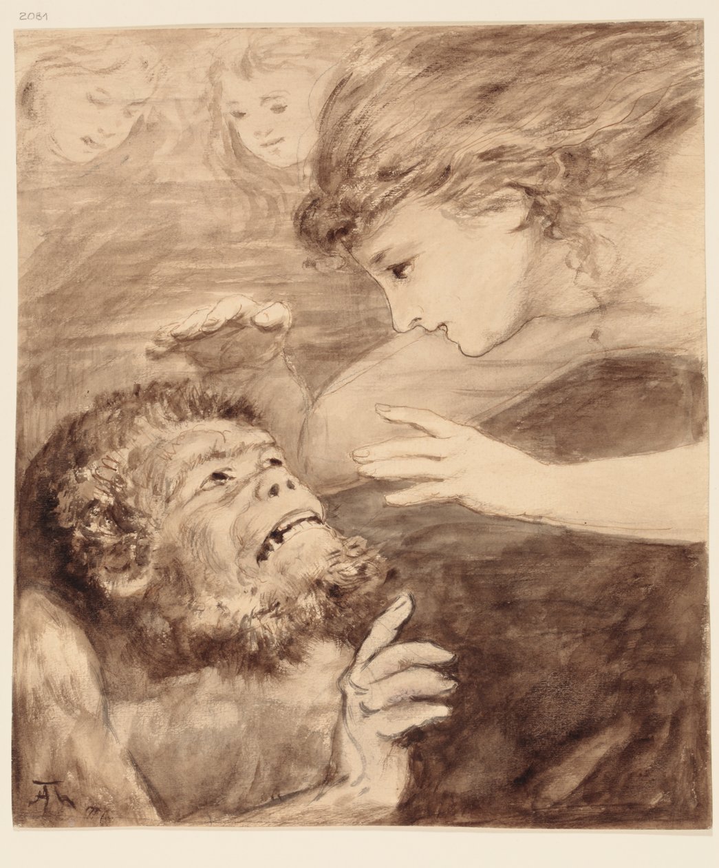 Rhindøtrene og Alberich av Hans Thoma