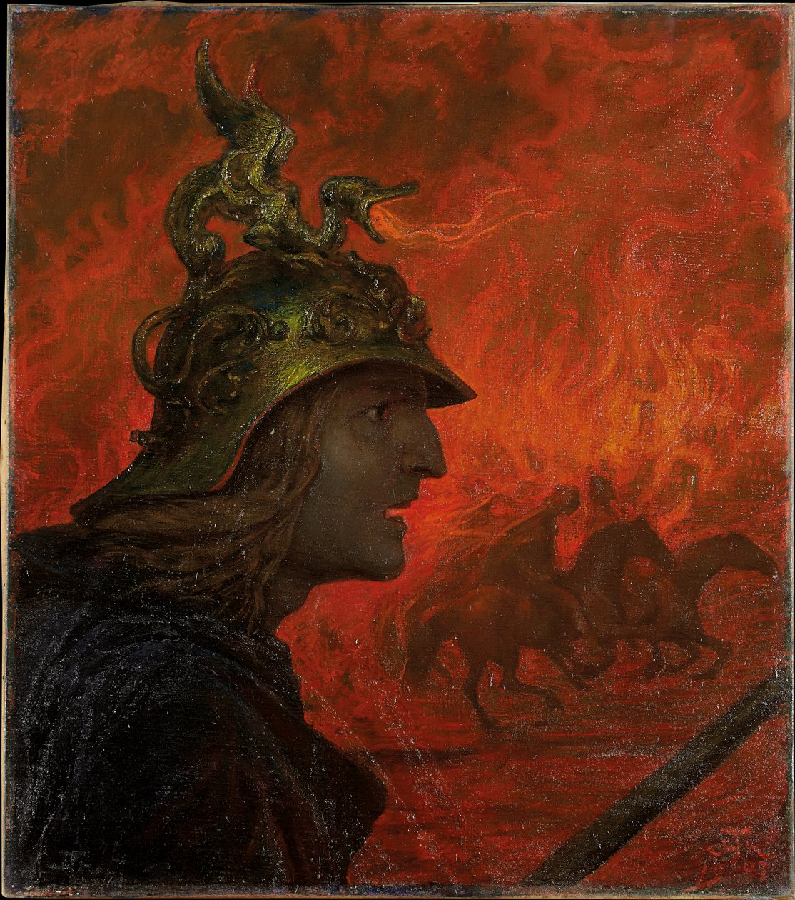 Krigen av Hans Thoma