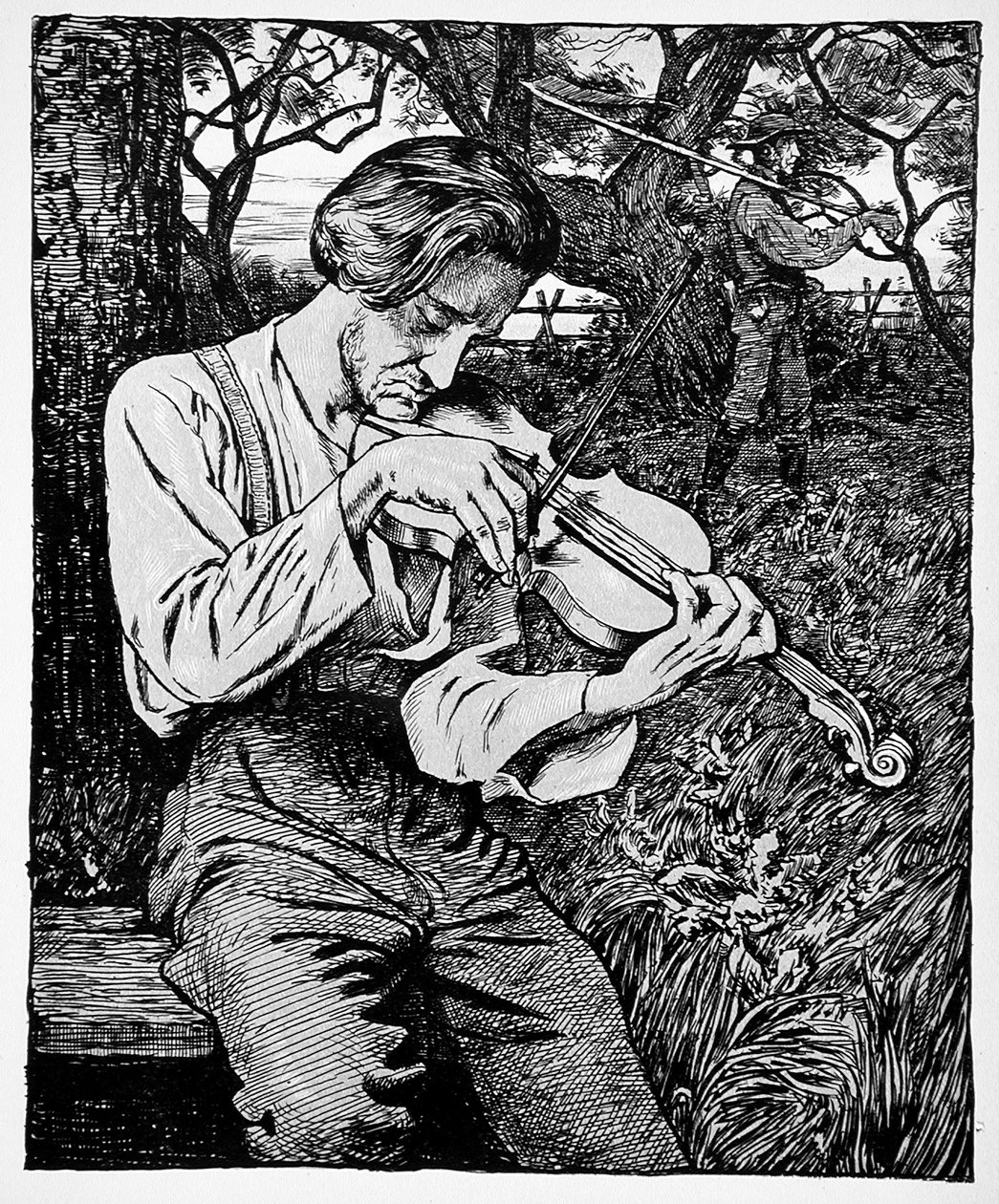 Felespilleren av Hans Thoma