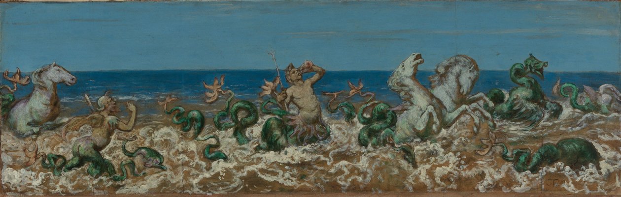 Tritonprosesjon av Hans Thoma
