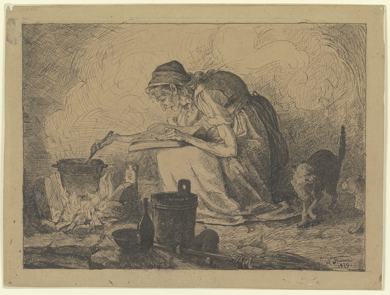 Heksekjøkken av Hans Thoma