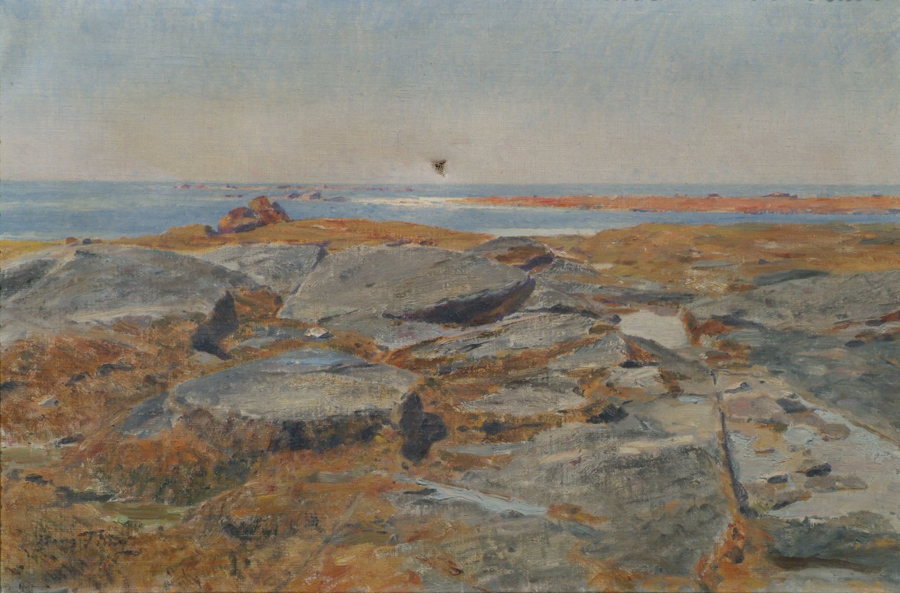 Studie fra Concarneau av Hans Tichy