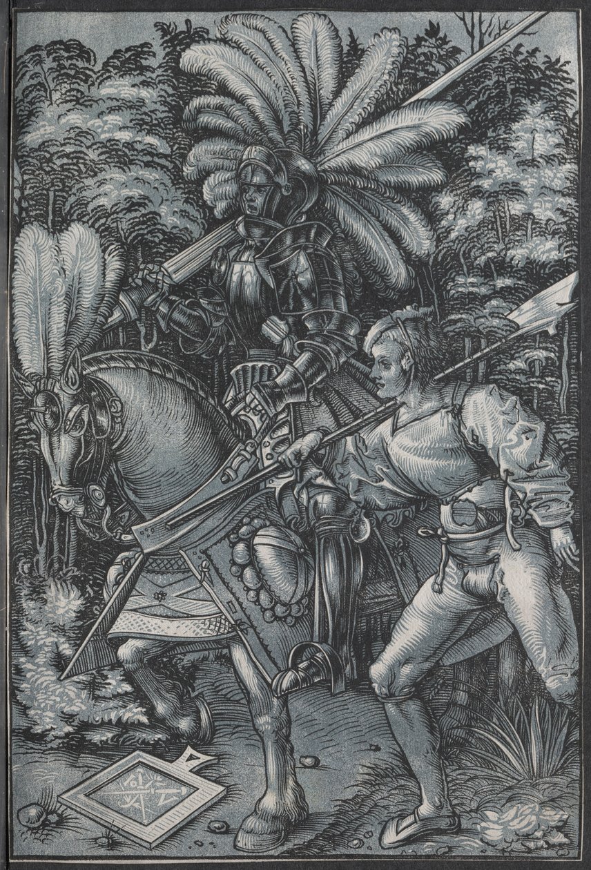 Ridderen og Lansquenet, ca. 1512. av Hans Wechtlin