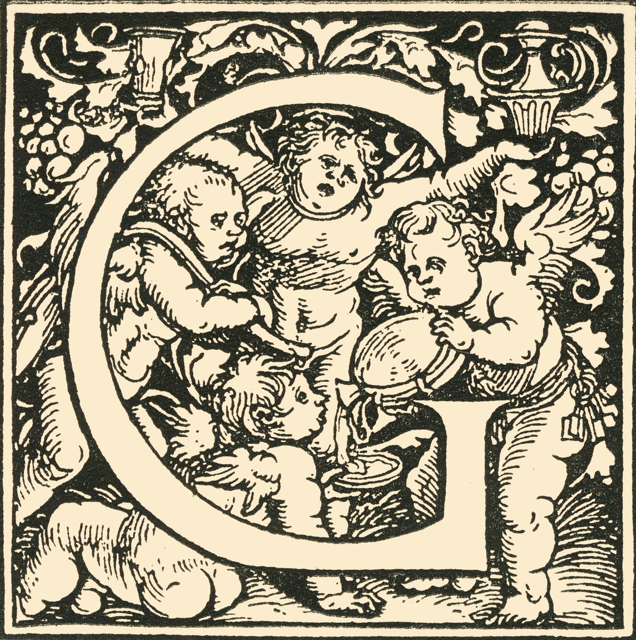 G - An Alphabet av Hans Weiditz, c1520-1521, 1908. av Hans Weiditz