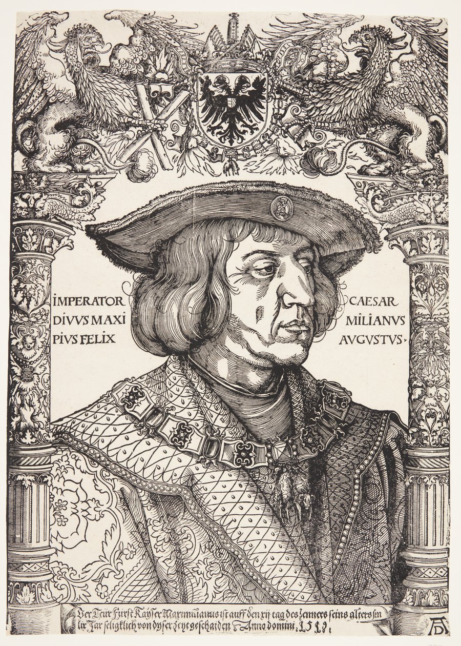 Keiser Maximilian I av Hans Weiditz II