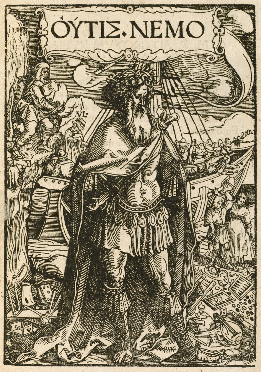 OUTIS NEMO av Hans Weiditz, II and Ulrich von Hutten