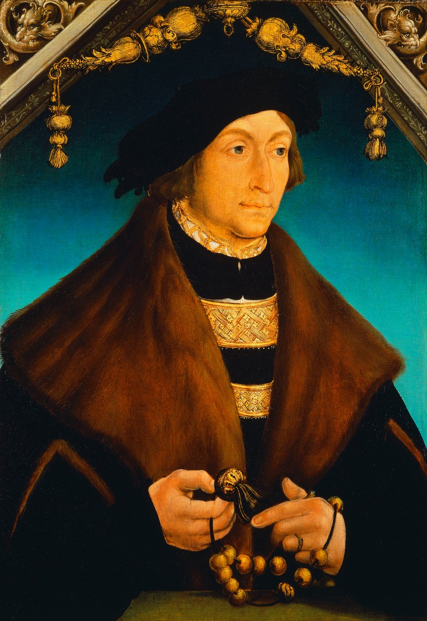 Portrett av pfalzgreven George av Wittelsbach, biskop av Speyer, av Hans Wertinger